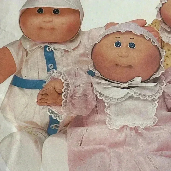 5/$25 Butterick 6980 sewing pattern for cabbage patch dolls 1984 - Picture 4 of 7